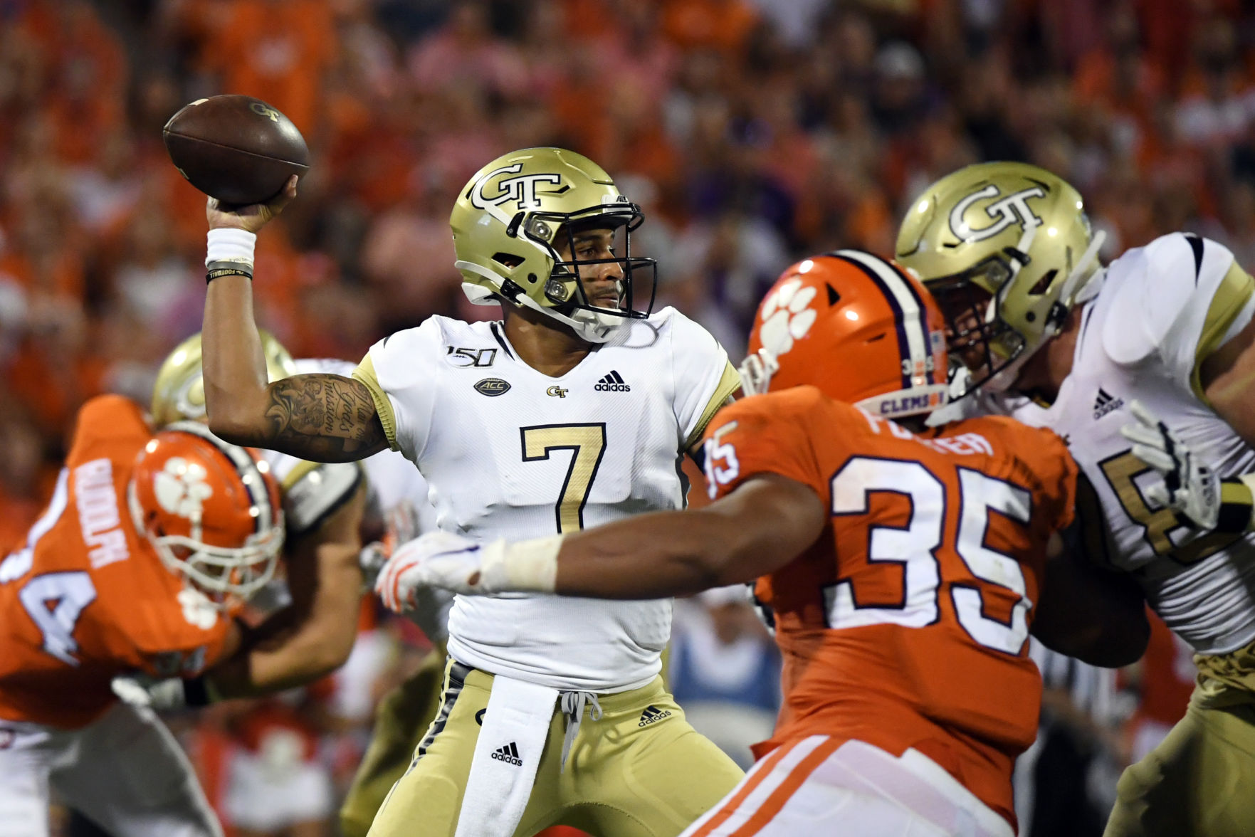 NCAA Football: Georgia Tech at Clemson